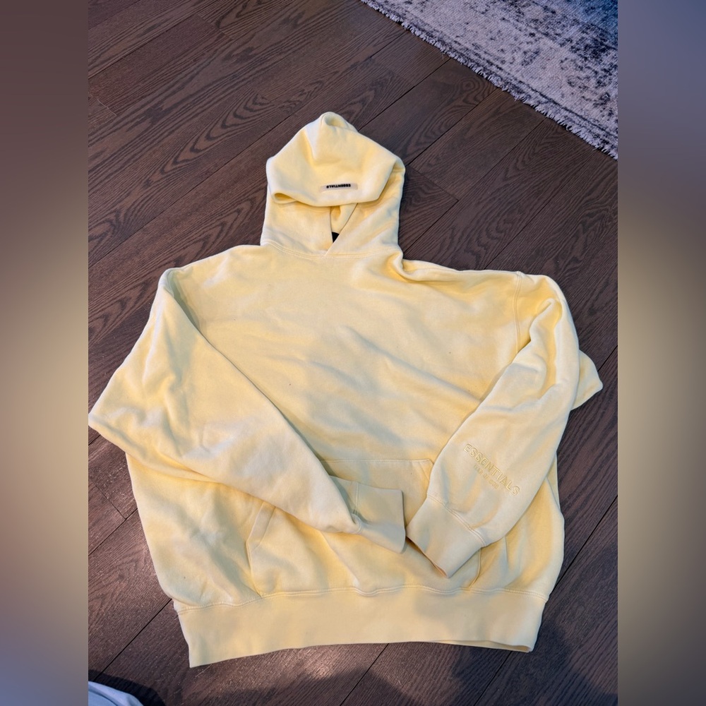 Essentials FOG yellow sweatshirt